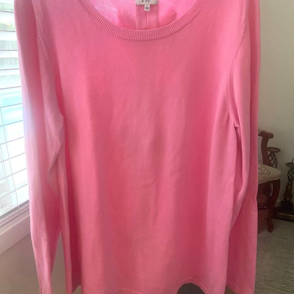 Crown and Ivy Pink Sweater - Picture 2 of 7